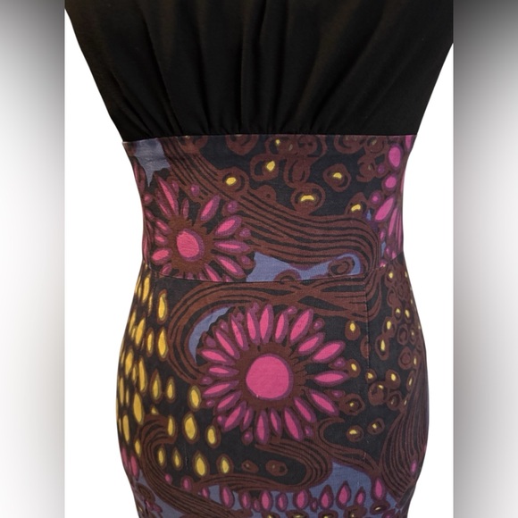 TRINA TURK Los Angeles Silk Rory Luxury Multi-Color Knee-Length Sheath Dress 2 - Picture 3 of 14